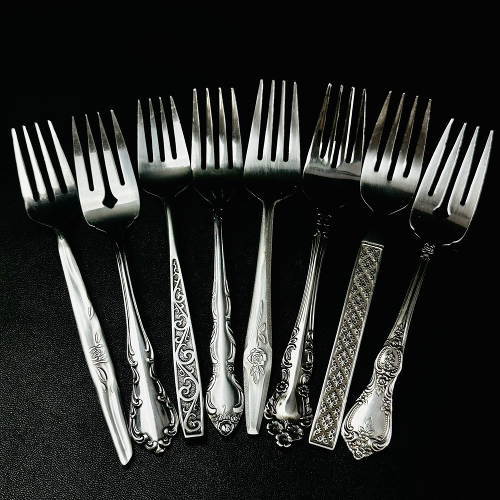 40 Vtg Stainless Flatware Mismatched Japan EKCO National Interpur Oneida Mixed - Picture 9 of 16